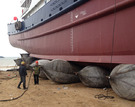 launching / landing / lifting / salvage marine airbag for floating boat lift